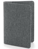 Essential Passport Cover Grey Marl