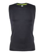 Mens Sleeveless T-Shirt Black / Black