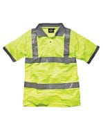 Worker Safety-Polo Saturn Yellow