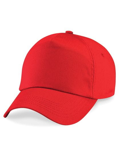 Original 5 Panel Cap Bright Red