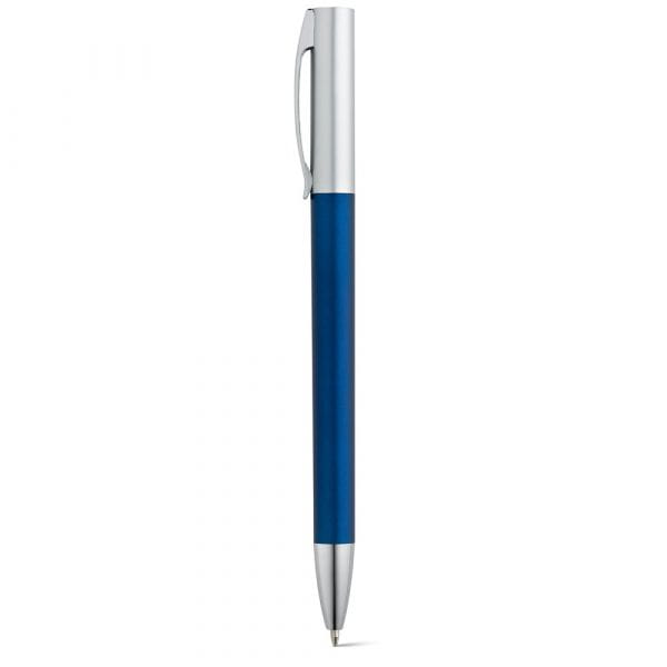 ELBE. Kugelschreiber mit Clip aus Metall Blau