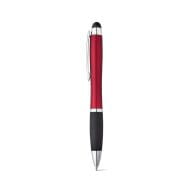 HELIOS. Kugelschreiber mit LED-Licht (Logo) Rot