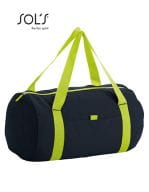 Barrel Bag Tribeca Black / Neon Lime