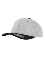 Flexfit Double Jersey 2-Tone Cap Grey / Black