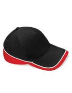 Teamwear Competition Cap Black / Classic Red / White