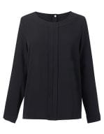 Women`s Roma Long Sleeve Blouse Black