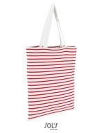 Striped Jersey Shopping Bag Luna