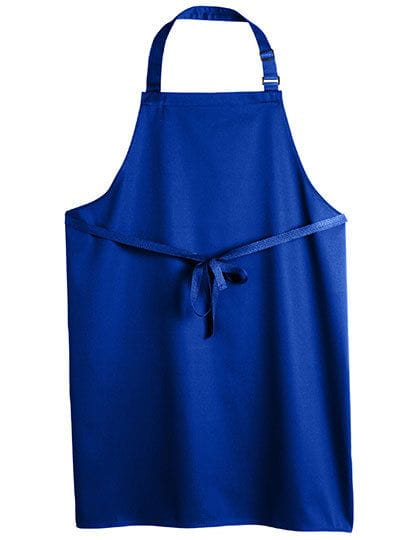 Recycled Polyester Bib Apron Royal