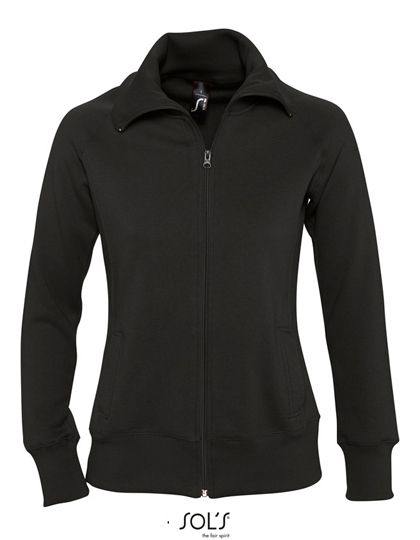 Women`s Zipped Jacket Soda Black