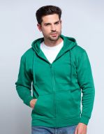 Zipped Hooded Sweater
