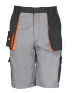 Work-Guard Lite Shorts Grey / Black / Orange