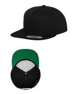 Classic 5 Panel Snapback Black