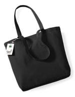 Organic Cotton Shopper Black