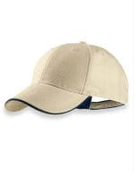 Pilot Piping Sandwich Cap Natural / Navy / Natural