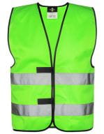 Safety Vest EN ISO 20471 /EN 1150 Neon Green