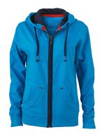 Ladies` Urban Sweat Jacket Azur / Navy