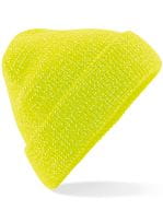 Reflective Beanie Fluorescent Yellow