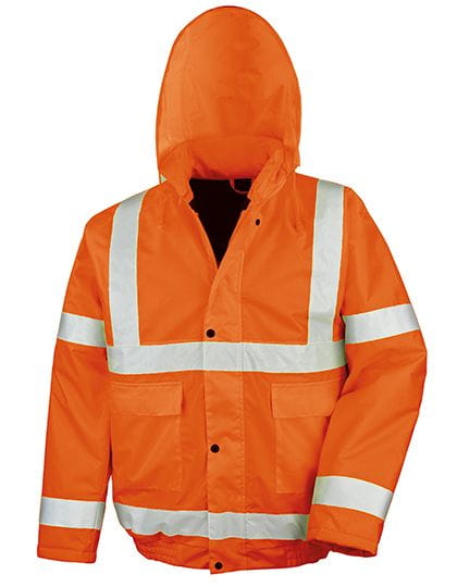 High Viz Winter Blouson Fluorescent Orange