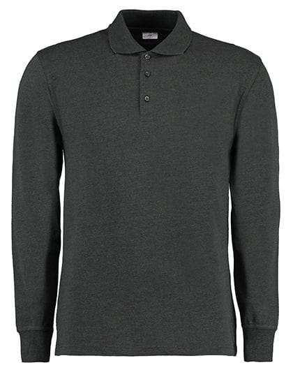 Men`s Classic Fit Piqué Polo Shirt Long Sleeve