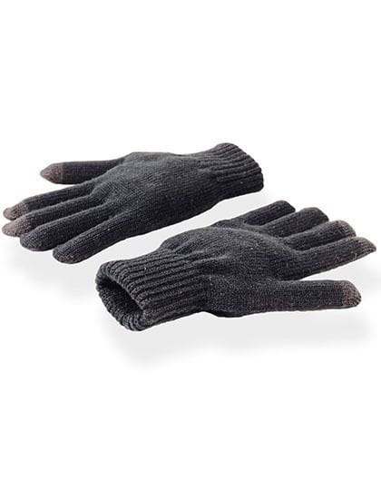 Gloves Touch Grey
