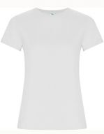 Golden Organic Woman T-Shirt White 01