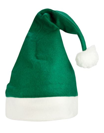 Christmas Hat / Nikolaus Mütze Green / White