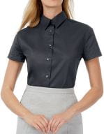 Twill Shirt Sharp Short Sleeve / Women