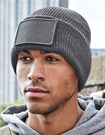 Removable Patch Thinsulate Beanie