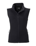 Ladies` Promo Softshell Vest Black / Black