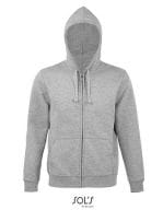 Men´s Zip Hoodie Spike Heather Grey Melange