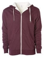 Burgundy Heather / Natural