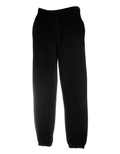 Premium Elasticated Cuff Jog Pants Black