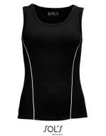 Women`s Running Tank Top Rio Black