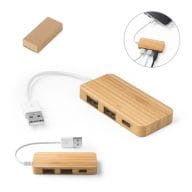 MOSER. USB HUB aus Bambus