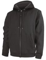 Men`s Hooded Sweat Jacket Tibet Black