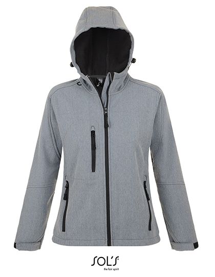 Women`s Hooded Softshell Jacket Replay