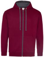 Burgundy / Charcoal (Heather)