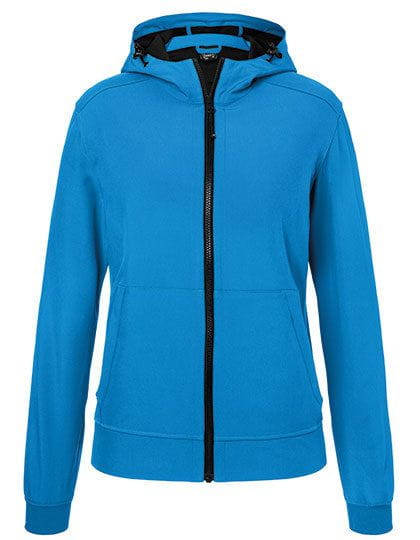 Ladies` Hooded Softshell Jacket