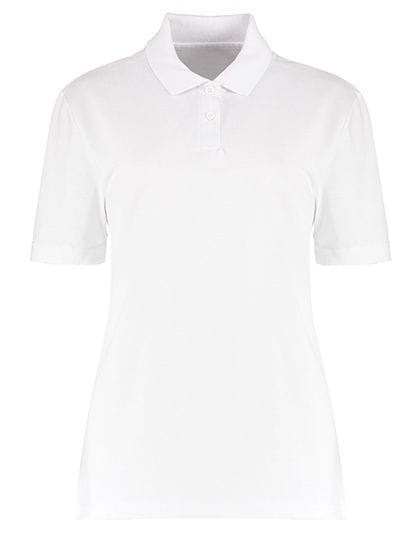 Ladies` Regular Fit Workforce Polo White