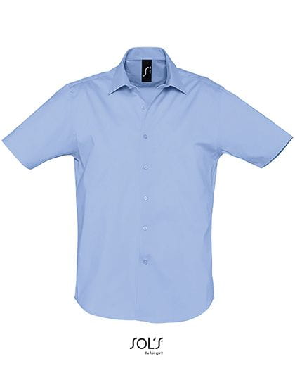 Men`s Stretch-Shirt Broadway Shortsleeve