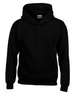 Heavy Blend Youth Hooded Sweatshirt Black
