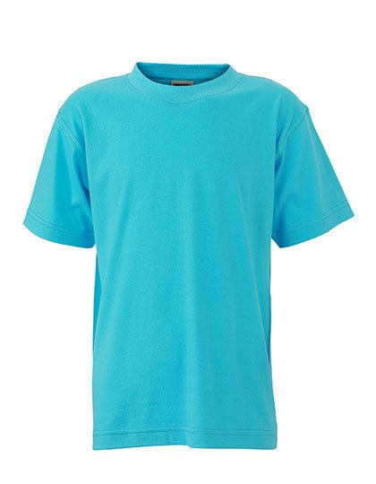 Basic T-Shirt für Kinder (normaler Schnitt) - James &amp; Nicholson