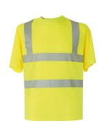 Hi-Viz Broken Reflective T-Shirt EN ISO 20471 Signal Yellow