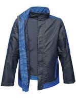 Men´s Contrast Softshell Jacket 3in1 Navy / New Royal