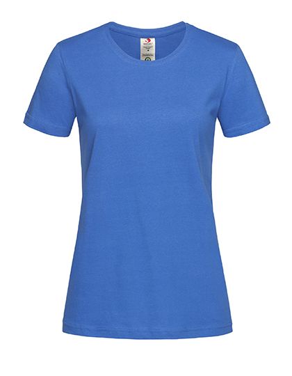 Classic-T Organic Crew Neck Women Bright Royal