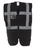 Multi-Functional Executive Waistcoat Black