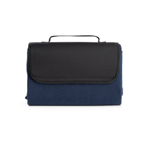 RILEY. Fleece-Decke 180 g/m² Blau