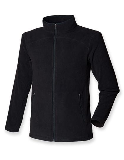 Men`s Microfleece Jacket Black