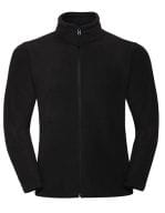 Men`s Full Zip Outdoor Fleece Black