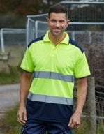 Hi-Vis Two-Tone Polo